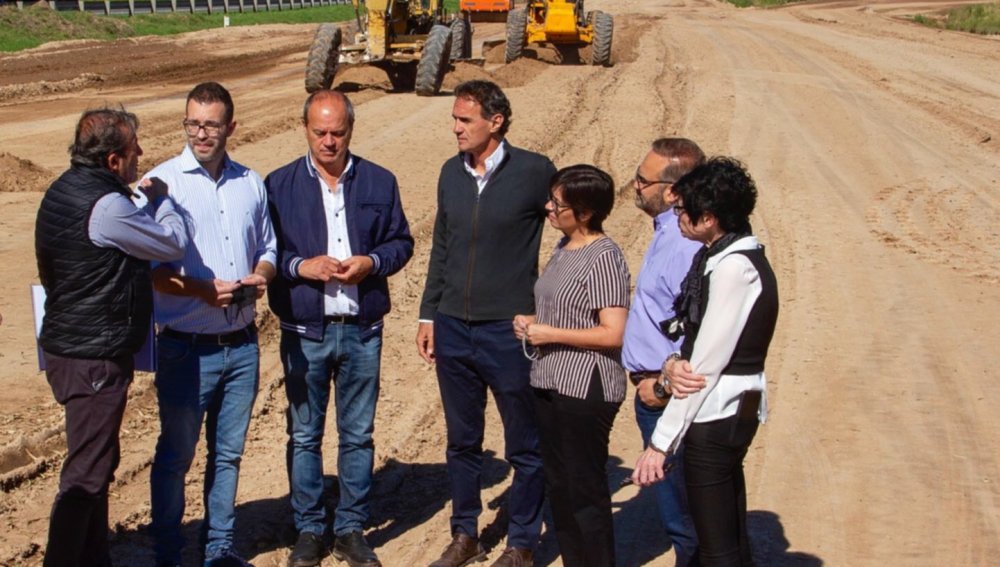 Iniciaron las obras en el último tramo de la Ruta 7 entre Carmen de Areco y Chacabuco