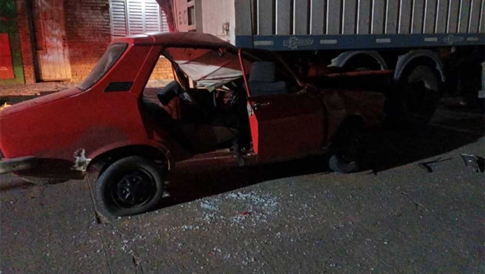 Falleció en Junín el joven que se chocó un camión 