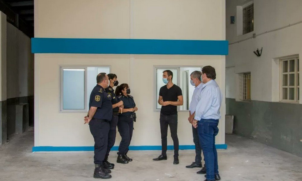 Obras de ampliación en la Comisaría de la Mujer