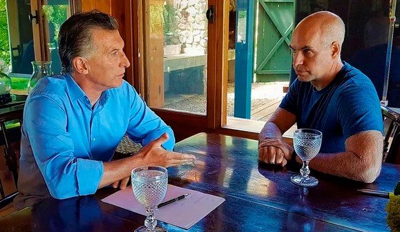 Mauricio Macri y Horacio Rodríguez Larreta se reunieron en Villa La Angostura 