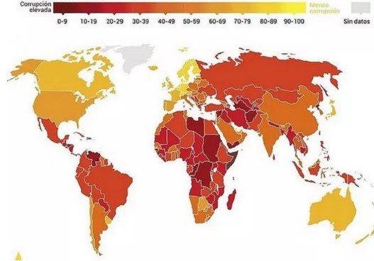 La Argentina empeoró su performance en el ránking de corrupción global