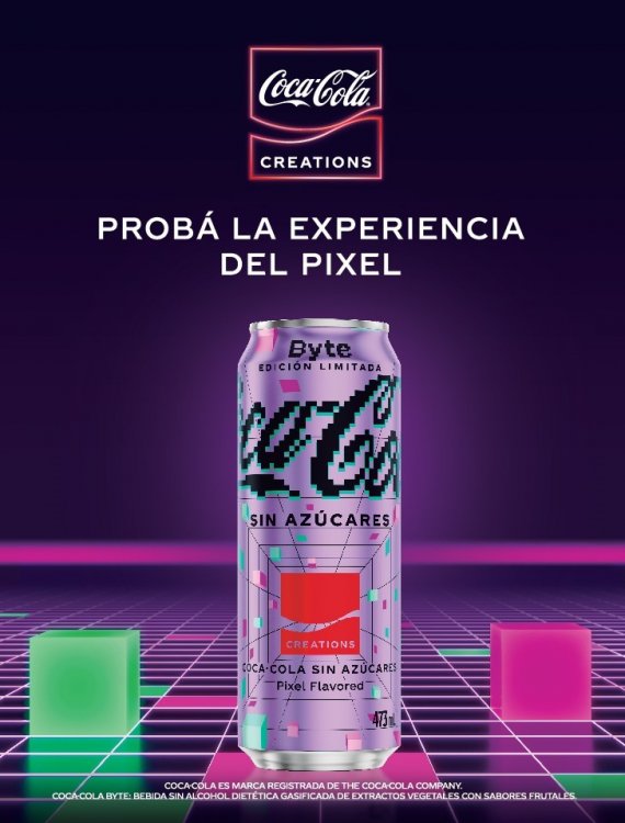 Coca-Cola Creations abre el portal a una edición limitada, Byte, el primer sabor de Coca-Cola que nace en el metaverso