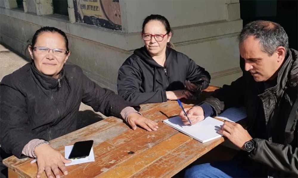 Registran a vecinos de Agustín Roca para el gas natural