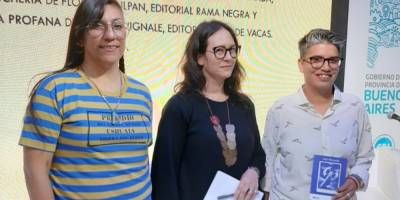 La editorial juninense Rama Negra presentó obras en la Feria Internacional del Libro
