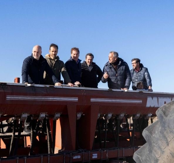 Con eje en la producción, Rodríguez Larreta y Santilli después de Junín, recorrieron Lincoln