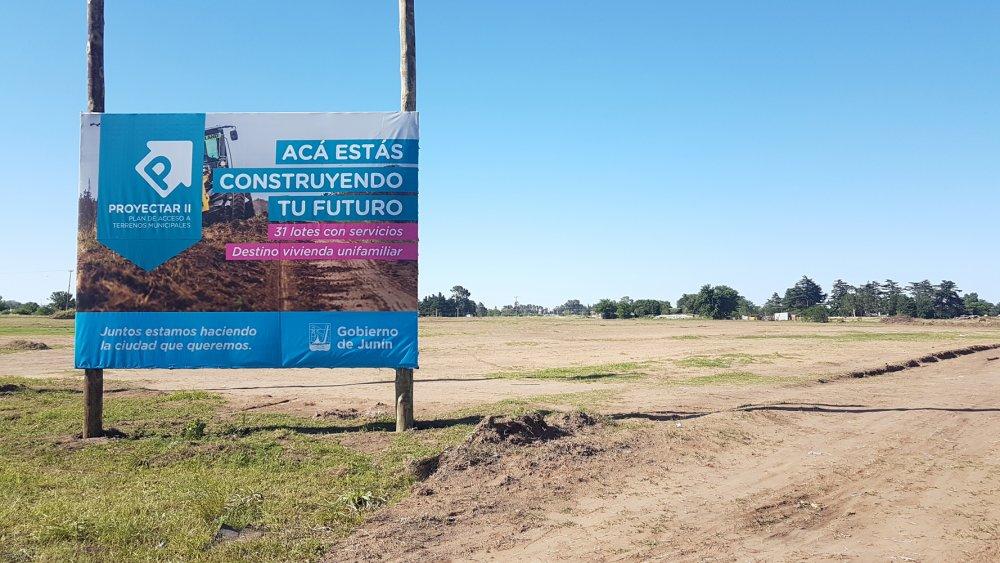 El municipio entregó 31 lotes del Proyectar II