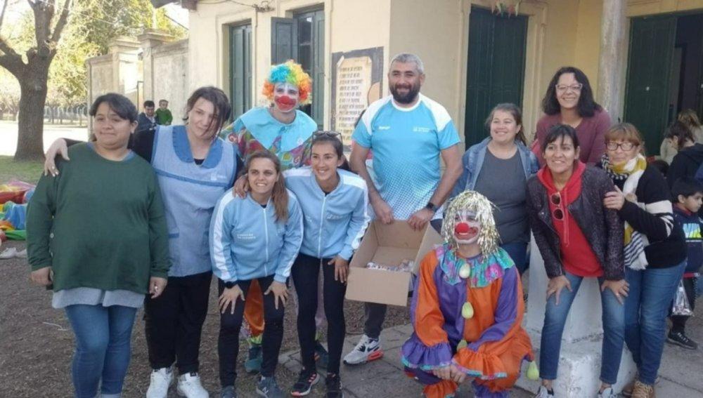 Agustín Roca festejó el dìa del niño