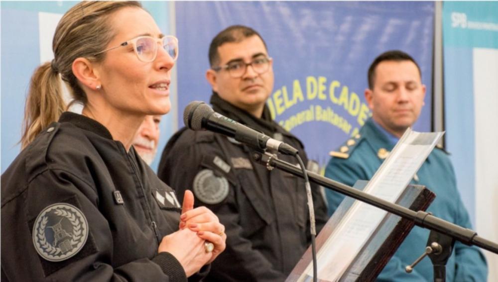 Una juninense es la primera directora de la Escuela de Cadetes del Servicio Penitenciario provincial