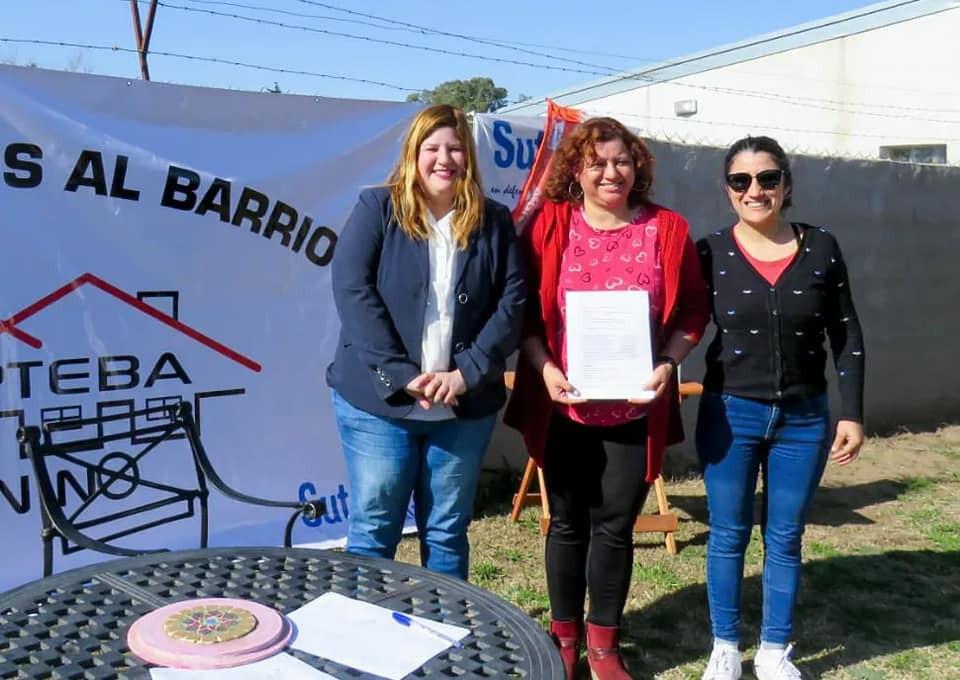 Entrega de viviendas en el barrio «COOPTEBA Junín»