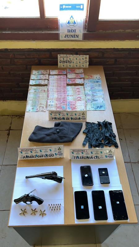 DDI Junín logra desbaratar una banda de piratas del asfalto