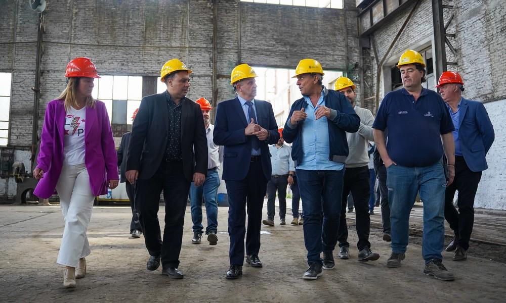 Guerrera destacó el trabajo que se realiza en el Taller Ferroviario Mario Meoni