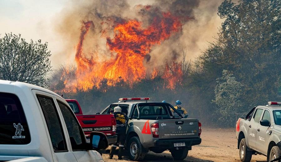 Casella: “Ahora que se reglamentó la Ley de Manejo del Fuego, se podrá actuar”