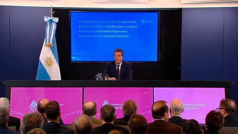 Sergio Massa anunció que en septiembre entraron al Banco Central USD 8.123 millones por el “dólar soja”