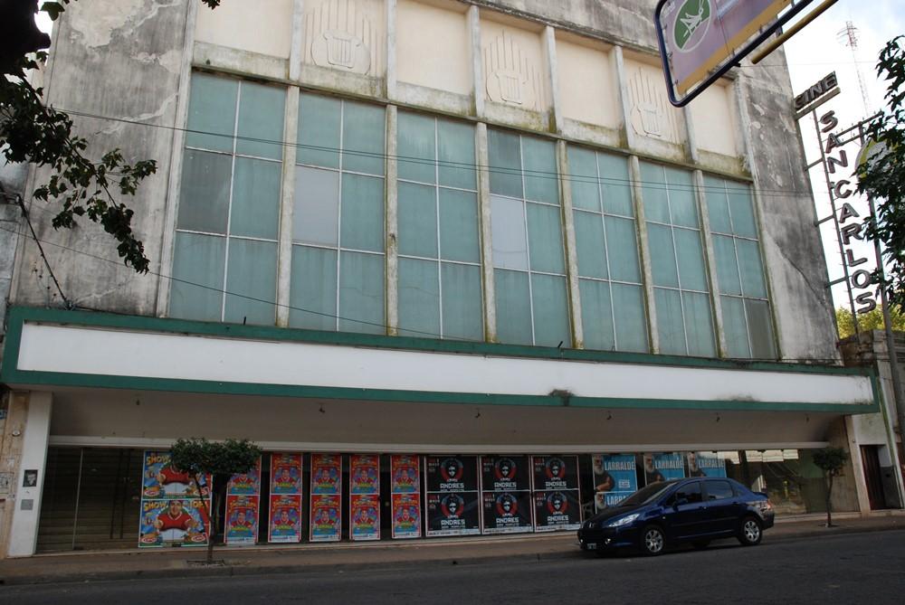 Hay interesados en hacer un centro cultural en el ex Cine San Carlos