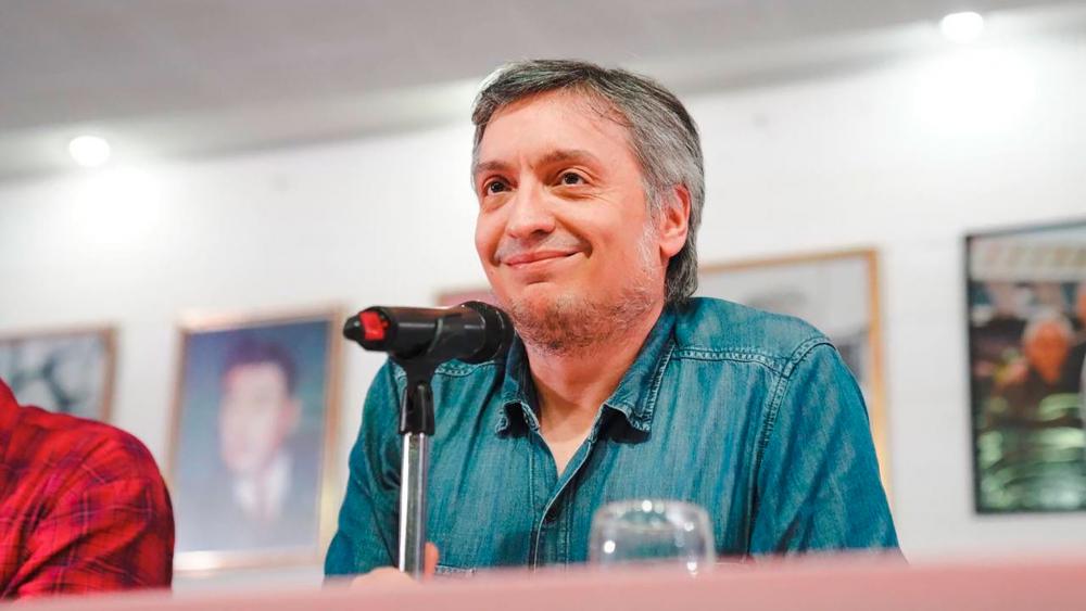 Máximo Kirchner: “Creo que Cristina no va a ser candidata”