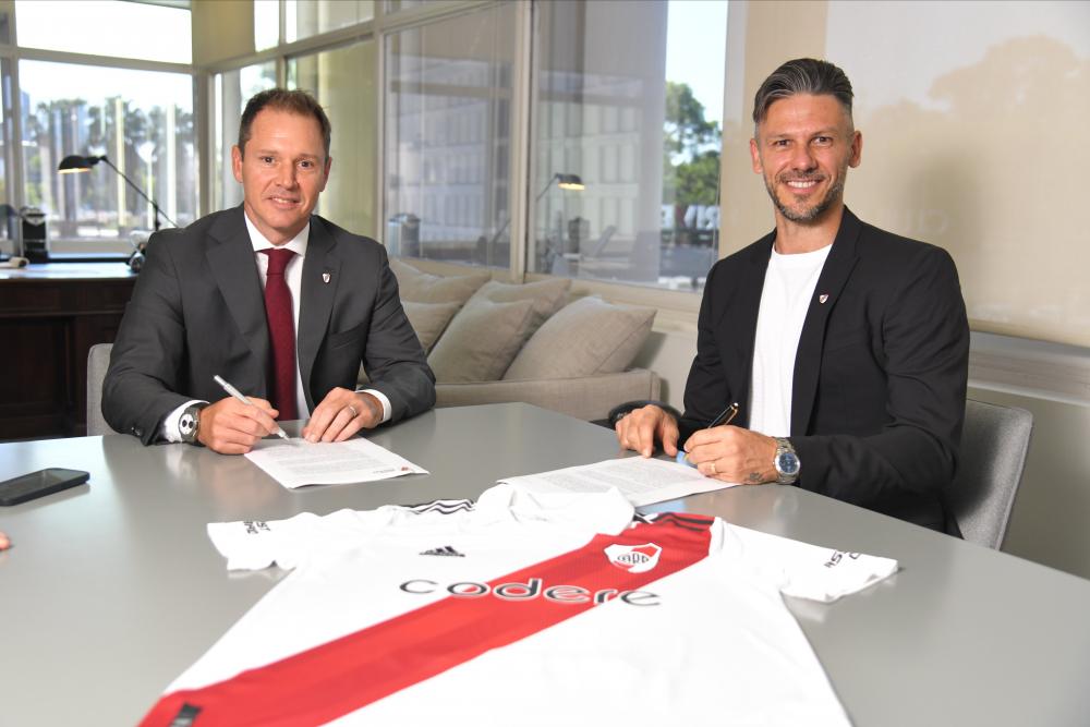 Martín Demichelis firmó contrato y es el nuevo director técnico de River Plate: la conferencia de prensa, en vivo