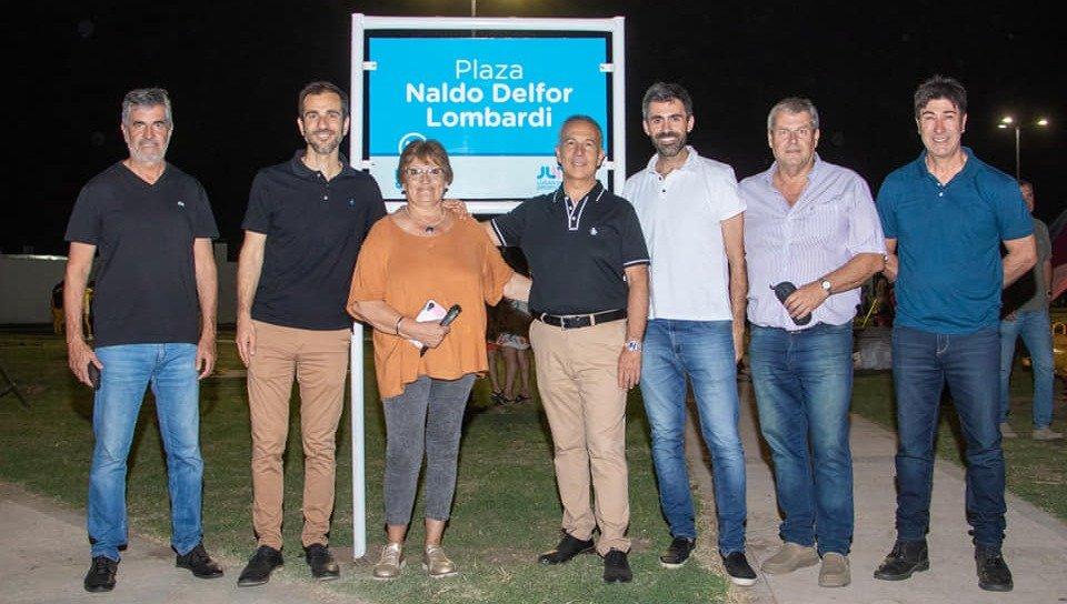 Con apoyo municipal, Naldo Lombardi ya tiene plaza propia en Junín
