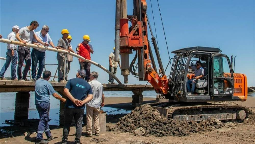 Con fondos de provincia, avanza la remodelación del espigón: El municipio ya recibió $16.946.460