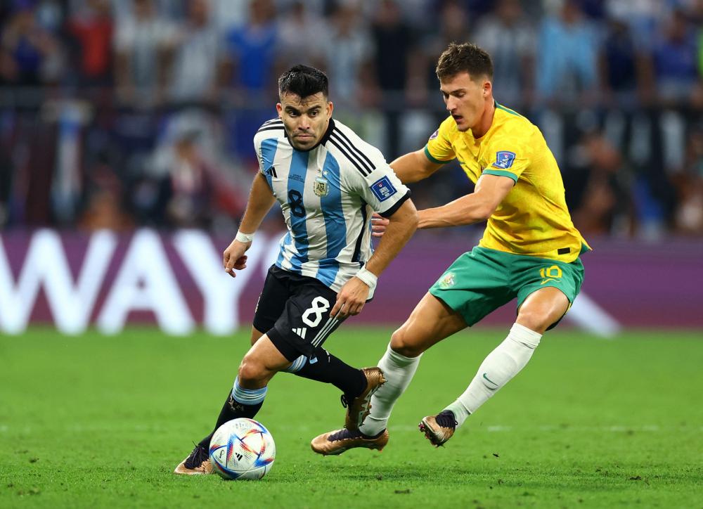 Los dos jugadores de la selección argentina que se perderían una hipotética semifinal en caso de ser amonestados