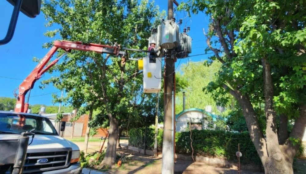 EDEN avanza con obras de baja y media tensión en Junín