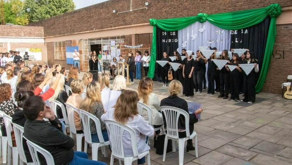 Se realizó el acto oficial escolar por el Día de la Memoria, la Verdad y la Justicia