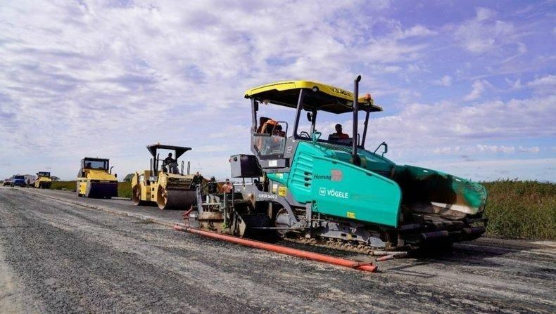 La obra de la variante Chacabuco en la autopista 7 tiene un avance del 70%