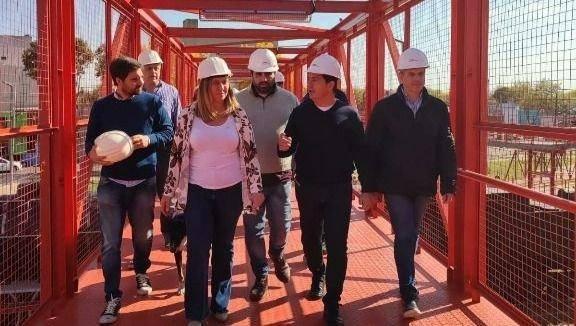 Ya está habilitado el puente peatonal y en dos semanas comienza la obra del paso bajo nivel