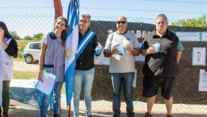 Emotivo acto escolar por el 41° aniversario del inicio de la Guerra de Malvinas