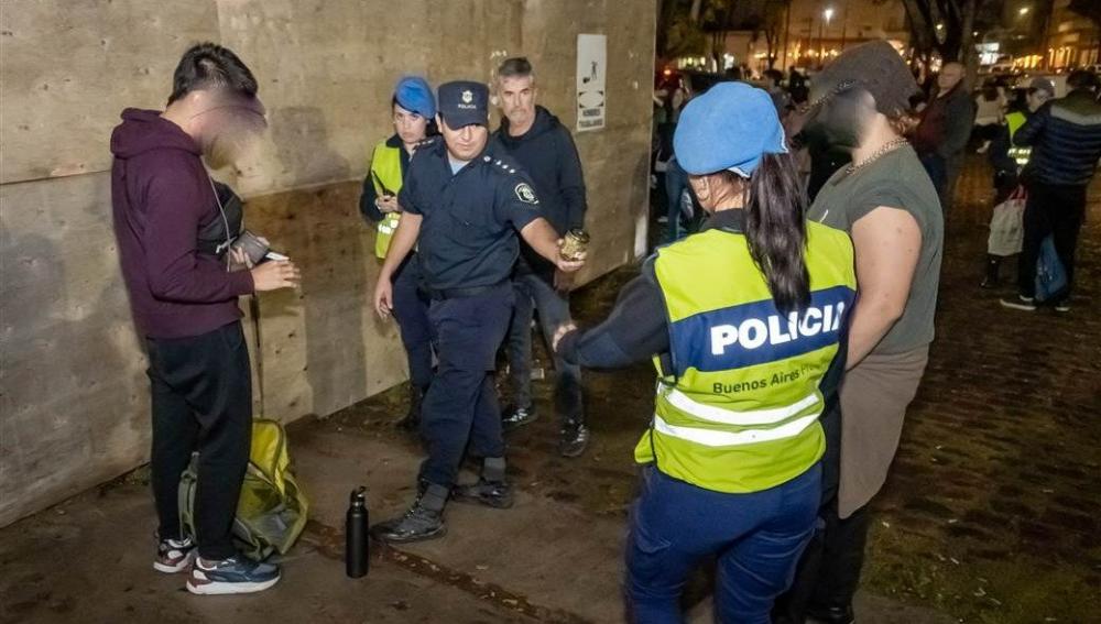 Se desarrolló un operativo preventivo en la estación de trenes