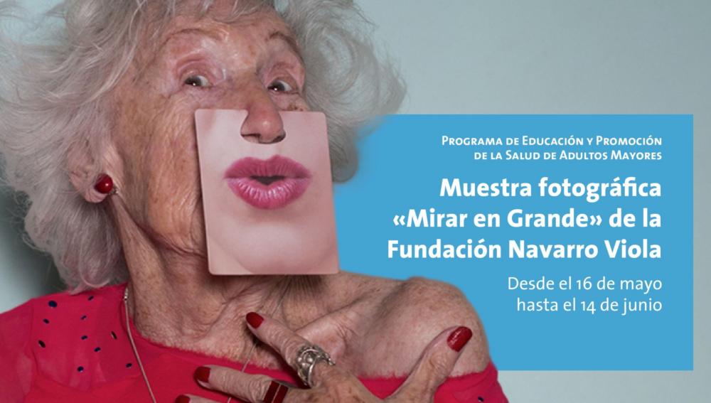 Mirar en grande, muestra de fotografía