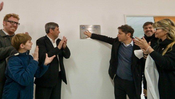 Kicillof y Bianco inauguraron mejoras en el centro universitario de Hipólito Yrigoyen