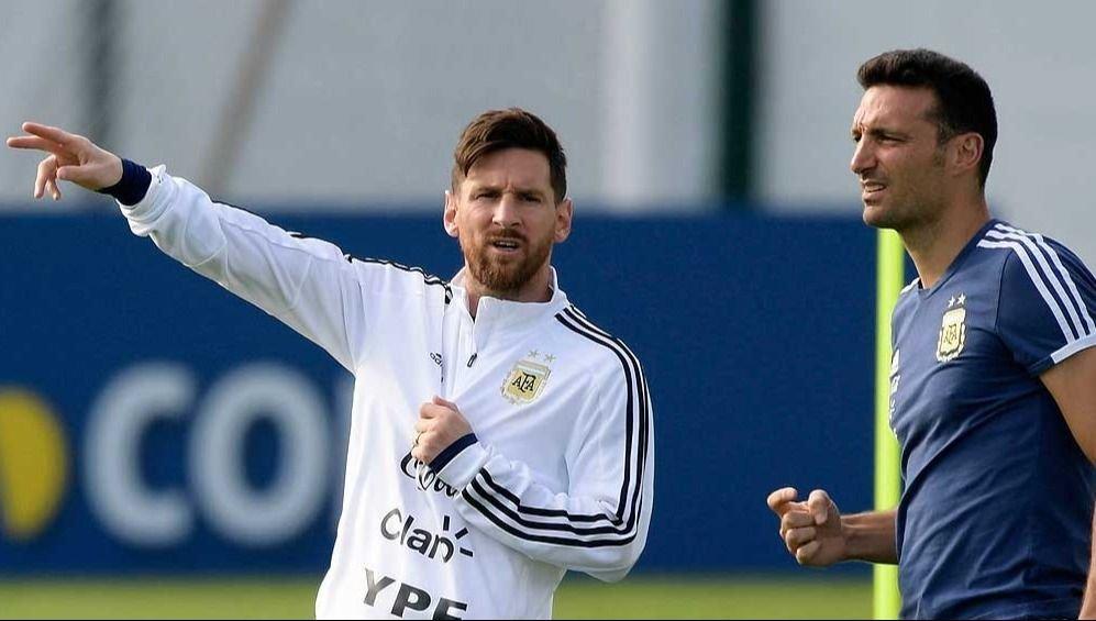 Lionel Scaloni: "Si está bien, jugará"