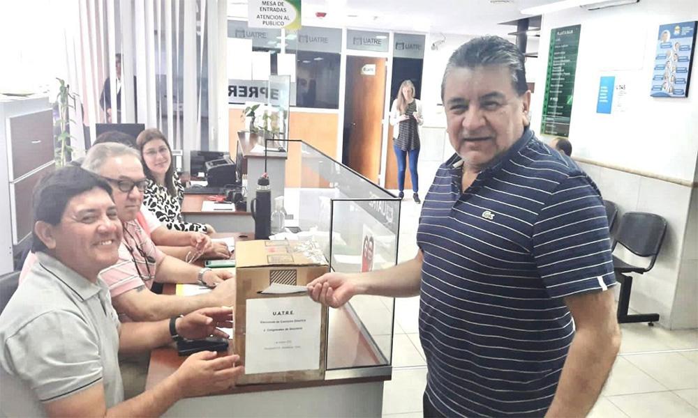 La UATRE reeligió a Voytenco como su Secretario General