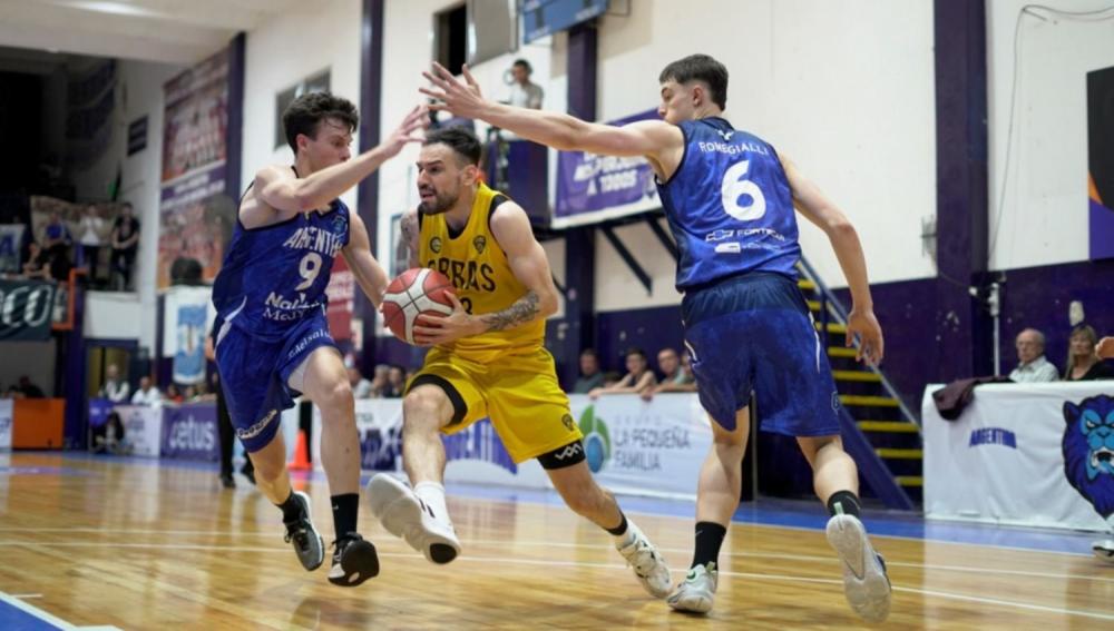 Obras Basket venció a Argentino