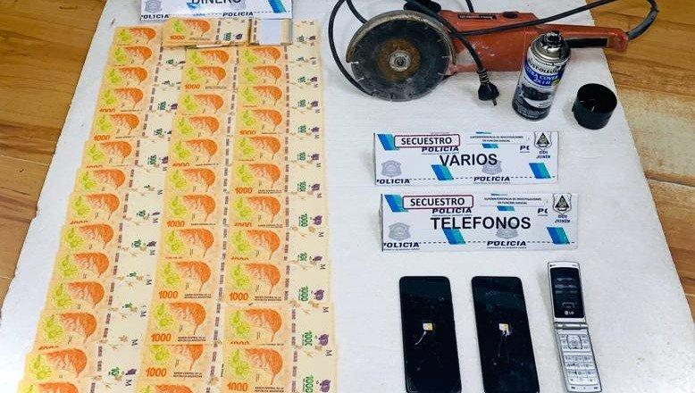 Cayó banda de juninenses que protagonizó robos millonarios
