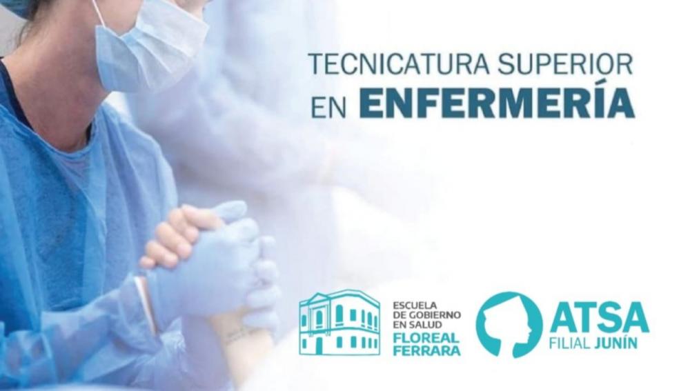 ATSA Junín abrió la inscripción para la Tecnicatura Superior en Enfermería para 2024