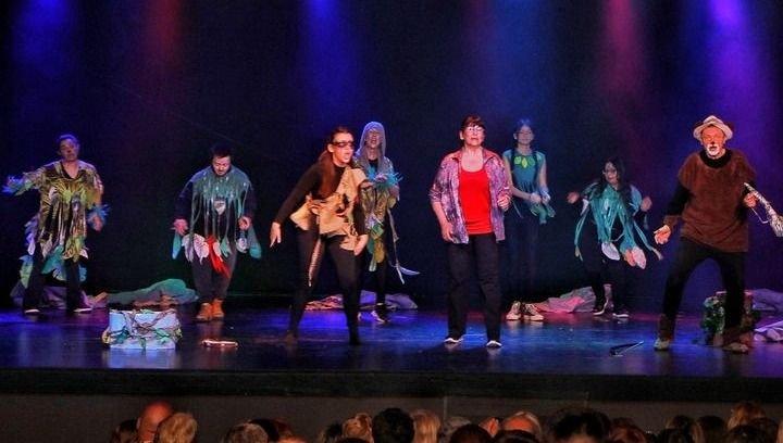 El Taller Municipal de Comedia Musical cerró el año con la presentación de "Las aventuras de Catalina y su Abuela"