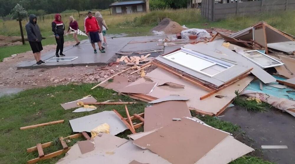 Olavarría azotada por dos temporales en 48 horas