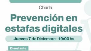 El colegio de Abogados realizará la charla “Prevención en estafas digitales”