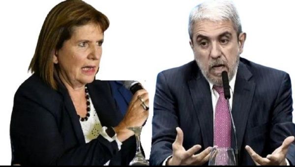 Patricia Bullrich y Aníbal Fernández iniciaron la transición en Seguridad