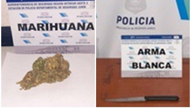 Tres sujetos aprehendidos en calles juninenses
