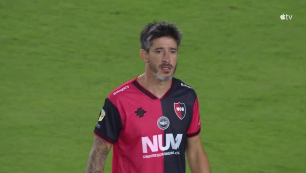 Pablo Pérez jugó de titular en el partido entre Newell´s e Inter Miami