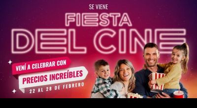Ya llega la "Fiesta del Cine" a Junín, 9 de Julio, Chivilcoy