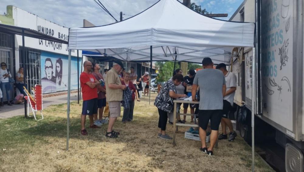 Vuelve a Junín el camión de pastas y lácteos para todos