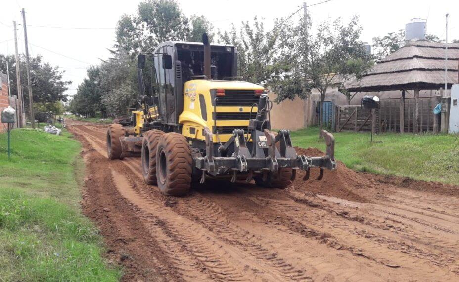 Intenso trabajo del Municipio para optimizar la transitabilidad en diferentes calles