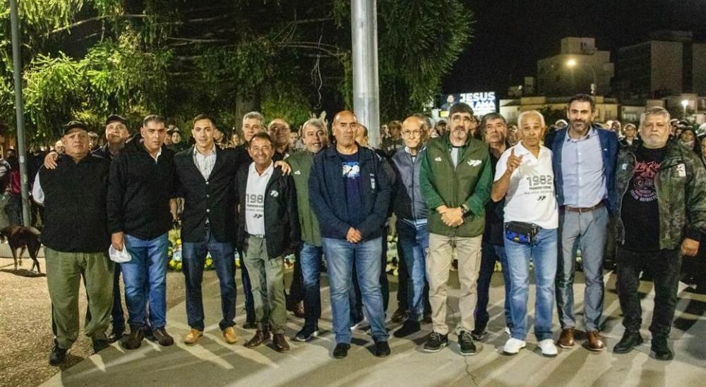 La ciudad de Junín rindió un sentido homenaje a los héroes de Malvinas