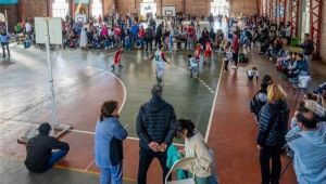 Más de 120 chicos participaron del primer encuentro de básquet cebollitas