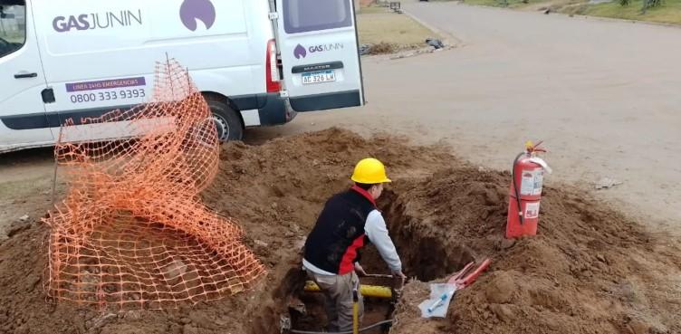 Grupo Servicios Junín recuerda las medidas para las tareas de excavación y movimiento de suelos en proximidades de cañerías de gas