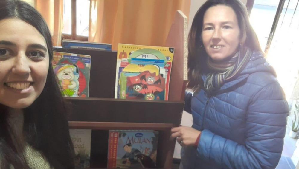 La Organización Don Ito hizo entrega de una biblioteca móvil al Jardín de Morse