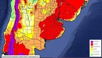 Por la ola de frío, anunciaron fuertes heladas y nevadas en la Provincia